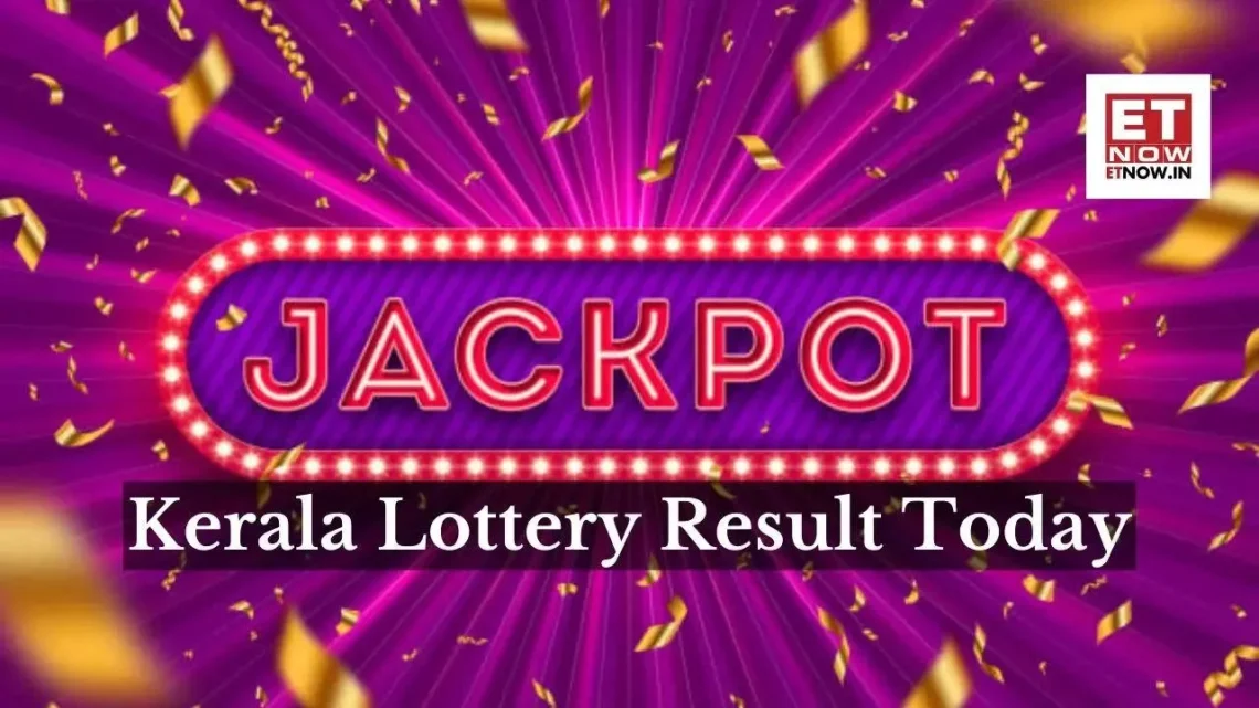 kerala lottery jackpot result today