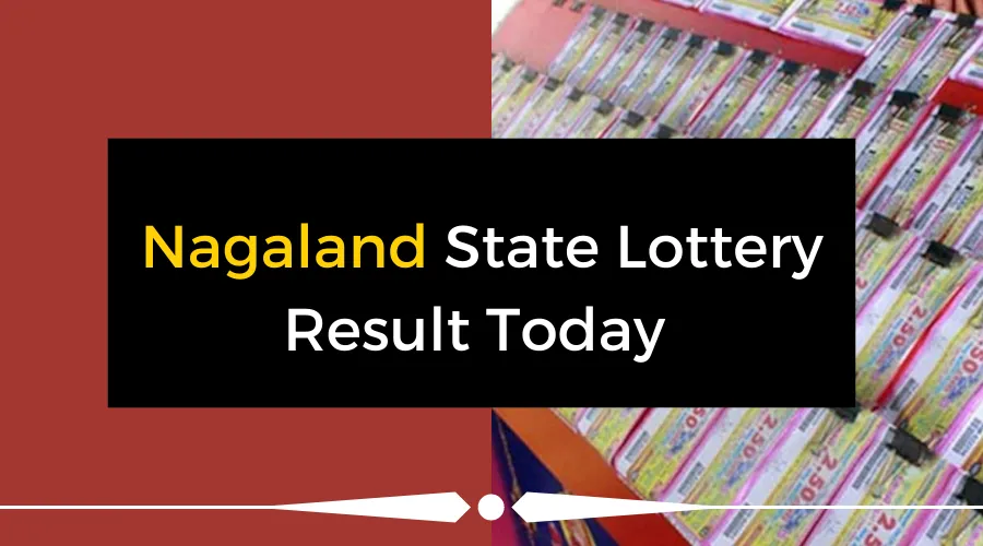 Nagaland State Lottery Sambad Result
